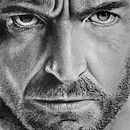 Retrato a Lápiz Grafito - Jack Hackman. Un projet de Design , Dessin au cra, on, Dessin de portrait, Dessin réaliste , et Dessin artistique de Luis Enrique Paucar - 18.08.2022