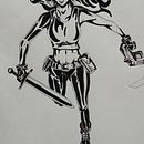 Meu projeto do curso: Desenho de personagens femininas para quadrinhos. Projekt z dziedziny Projektowanie postaci, Komiks,  R i sunek użytkownika Andre Luiz - 19.08.2022