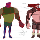 Mi proyecto del curso: Introducción al diseño de personajes para animación y videojuegos. Projekt z dziedziny Trad, c, jna ilustracja,  Animacja, Projektowanie postaci, Gr, komputerowe, Projektowanie gier komputerow i ch użytkownika Agustin Lovera - 15.08.2022