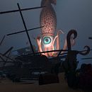 Monstro del Mar. 3D, Animation, and 3D Modeling project by Ruth Vazquez - 08.20.2022