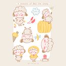 Il mio progetto del corso: Illustrazione kawaii: crea personaggi adorabili . Projekt z dziedziny Trad, c, jna ilustracja, Manga i Projektowanie postaci użytkownika Irene Damonte - 21.08.2022