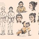 Manga Character. Een project van Traditionele illustratie, Ontwerp van personages, Stripboek y Manga van Klára Sýkorová - 21.08.2022