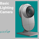 Basic lighting for a camera sketch. Projekt z dziedziny Wzornictwo przem, słowe, Ilustracja c, frowa i Projektowanie produktowe użytkownika Javier Gómez - 14.08.2022