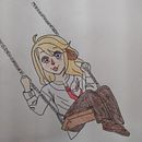 Ficha de personagem de mangá - Pan . Ilustrație tradițională, Design de caractere, Comic și Manga de Andressa Andrade Pires - 08.03.2022