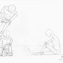 Catálogo de poses - anatomia e perspectiva . Schițe, Desen în creion, Desen, Desen realist și Figura Desen de Andressa Andrade Pires - 08.18.2022