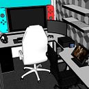 Sala Gamer. Un projet de Design d'intérieur de Cristina Palacios - 21.08.2022
