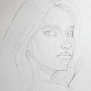 Mon projet du cours : Carnet de portraits : explorez le visage humain. Un projet de Esquisse , Dessin, Dessin de portrait, Dessin artistique , et Carnet de croquis de Lily Emma - 23.08.2022