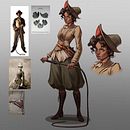 Indiana Jones alternative study . Traditional illustration, and Character Design project by ithilnaur_ - 08.23.2022