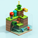 Little Mario. Un proyecto de Ilustración tradicional, Diseño 3D, Modelado 3D, Diseño de personajes y Dirección de arte de William Santacruz - 23.08.2022