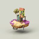 Lavanda. Un proyecto de Ilustración tradicional, Modelado 3D, Diseño 3D y Dirección de arte de William Santacruz - 23.08.2022