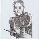 Poludnitsa, Lady Midday.. Un progetto di Illustrazione tradizionale di Priscila De Sá Carey - 23.08.2022