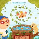 Mon projet du cours : Illustration et écriture de livres jeunesse. Ilustração tradicional, Design de personagens, Design editorial, Escrita, Desenho, Stor, board, Ilustração infantil, Narrativa, Escrita criativa				, e Literatura infantil projeto de Florian Giret - 23.08.2022