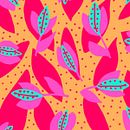 My project for course: Botanical Patterns in a Sketchbook: Conquer the Blank Page. Un progetto di Illustrazione tradizionale, Pattern design, Illustrazione botanica e Sketchbook di Noa Dahan - 21.08.2022