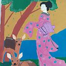 Mi proyecto del curso: Introducción al gouache: viaje cromático a Japón. Un proyecto de Ilustración tradicional, Bellas Artes, Pintura y Pintura gouache de Alejandra Díaz Solórzano. - 23.08.2022