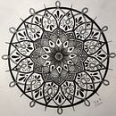 My project for course: The Art of Mandala Drawing: Create Geometric Patterns. Un progetto di Disegno e Illustrazione con inchiostro di wyxcyzrn8n - 24.08.2022