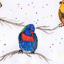 MY BIRDS IN COLORS Ein Projekt aus dem Bereich Aquarellmalerei von jakamej - 25.08.2022
