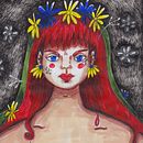 Portfolio. Ilustração tradicional, e Design de personagens projeto de Masha Kanatova - 25.08.2022