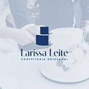 Marca - Larissa Leite Confeitaria Artesanal. Projekt z dziedziny Design, Br, ing i ident i fikacja wizualna użytkownika Emanuel Barbosa Gonçalves - 25.08.2022