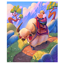 My project for course: Atmospheric Scenes in Procreate: Paint with Color and Light Ein Projekt aus dem Bereich Digitale Illustration und Traditionelle Illustration von Britt Henricksen - 25.08.2022