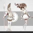 My project for course: Introduction to Design of Characters for Animation and Video Games . Ilustrație tradițională, Animație, Design de caractere, Jocuri video și Design de jocuri de Alejandro Valencia - 08.26.2022