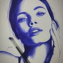 Mi proyecto del curso: Retrato realista con bolígrafo. Projekt z dziedziny Trad, c, jna ilustracja,  R, sunek, Portret, R, sunek realist, czn,  R, sunek art, st i czn użytkownika Juan Acosta - 15.08.2022