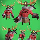 Mi proyecto del curso: Modelado de personajes low poly para videojuegos. 3D, 3D Modeling, Video Games, 3D Character Design, and Game Design project by Maicol Raicor - 08.27.2022