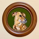 Moxie Thread Painting Ein Projekt aus dem Bereich Stickerei, Naturalistische Illustration, Textildesign, H und werk von Michelle Griffith - 27.08.2022