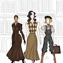 Meu projeto do curso: Ilustração de croqui de moda. Projekt z dziedziny Trad, c, jna ilustracja, Sketching, Projektowanie mod, R, sunek c, frow i Ilustracja modowa użytkownika Rebeca Lima - 16.08.2022