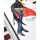 My project for course: Expressive Manga Illustration in Watercolor . % poiyamozhips tarafından hazırlanan Geleneksel illüstras, on, Çizim, Sulubo, a Resim, Ve Manga projesi - 08.19.2022