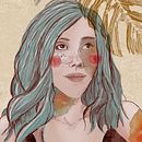 Mi proyecto del curso: Retrato ilustrado con Procreate. Un proyecto de Ilustración tradicional, Ilustración vectorial, Ilustración digital y Dibujo de Retrato de sheilita1992 - 29.08.2022