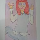 Meu projeto do curso: Desenho fanart com aquarela e lápis de cor. Projekt z dziedziny Trad, c, jna ilustracja,  Malarstwo, Malowanie akwarelą, Portret, Ilustracje dla dzieci, R i sowanie kredkami użytkownika Mariana RG Moura - 29.08.2022