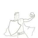 Man I Made in 1 Hour for Course Task (not finished). Un proyecto de Dibujo y Diseño de personajes de Pars Yıldırır - 28.07.2022