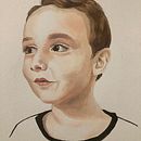 My project for course: Watercolor Portrait from a Photo. Un projet de Illustration traditionnelle, Aquarelle , et Dessin de portrait de Andrea Šeligová - 30.08.2022