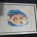 Auto retrato. Un progetto di Belle arti, Pittura, Pittura ad acquerello e Disegno di ritratti di Almerinda Guia - 31.08.2022