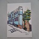 Mi proyecto del curso: Dibujo arquitectónico expresivo con marcadores de colores. Een project van  Schetsen,  Tekening,  Architecturale illustratie, Sketchbook y  Illustratie met inkt van Esperanza Navarro Andrades - 02.09.2022