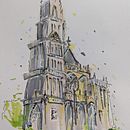 My project for course: Expressive Architectural Sketching with Colored Markers. Projekt z dziedziny Sketching,  R, sunek,  R, sunek architektoniczn, Sketchbook,  R i sunek atramentem użytkownika De Treabă - 02.09.2022