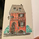 Another Quirky House  Ein Projekt aus dem Bereich Traditionelle Illustration, Architektur, Skizzenentwurf, Sketchbook und Zeichnung von Katie Cannon - 02.09.2022