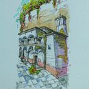 Il mio progetto del corso: Disegno architettonico espressivo con pennarelli colorati. Projekt z dziedziny Sketching,  R, sunek,  R, sunek architektoniczn, Sketchbook,  R i sunek atramentem użytkownika mariella_sorbelli - 22.08.2022