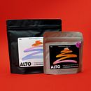 Alto Coffee — packaging. Packaging, Design, Graphic Design, and Art Direction project by Clara Briones Vedia - 09.03.2022