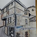 My project for course: Expressive Architectural Sketching with Colored Markers. Sketching, Drawing, Architectural Illustration, Sketchbook & Ink Illustration project by Arun Bhardwaj - 09.03.2022