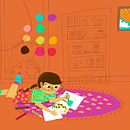 My project for course: Illustration for Children’s Books: Creating a Joyful Universe. Un progetto di Illustrazione tradizionale, Character design, Bozzetti, Illustrazione digitale, Illustrazione infantile, Disegno digitale, Narrativa e Albo illustrato di anastasiavixen - 03.09.2022