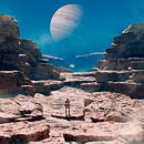 Meu projeto do curso: Ilustração fantástica 3D com Blender . 3D, Ilustrație digitală și design 3D de Cleylton Santos - 09.04.2022