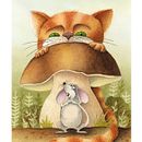 My project for course: Animal Characters in Watercolor for Children’s Books. Un projet de Illustration traditionnelle, Beaux Arts, Peinture, Dessin, Aquarelle, Illustration jeunesse , et Narration de Monika Davidová - 04.09.2022