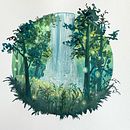 My project for course: Painting Atmospheric Landscapes with Gouache. Un projet de Illustration traditionnelle, Peinture , et Peinture gouache de Mimi - 01.09.2022