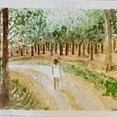 Il mio progetto del corso: Paesaggi naturali ad acquerello. Un progetto di Belle arti, Pittura e Pittura ad acquerello di Daniela Brozzu - 04.09.2022