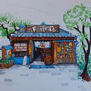 My project for course: Expressive Architectural Sketching with Colored Markers. Sketching, Drawing, Architectural Illustration, Sketchbook & Ink Illustration project by Emma Haskins - 09.04.2022