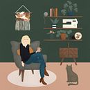 Mon projet du cours : Illustration numérique colorée sur Procreate Ein Projekt aus dem Bereich Traditionelle Illustration, Zeichnung, Digitale Illustration und Digitale Zeichnung von Nelly Glassmann - 04.09.2022