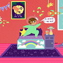 Mi proyecto del curso: Ilustración para libros infantiles: crea un universo lleno de alegría. Un proyecto de Ilustración tradicional, Diseño de personajes, Bocetado, Ilustración digital, Ilustración infantil, Dibujo digital, Narrativa y Álbum ilustrado						 de Lucre Macua - 04.09.2022