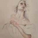 My project for course: Classical Portrait Drawing: The Renaissance Man’s Method. Un progetto di Belle arti, Bozzetti, Disegno, Disegno di ritratti, Disegno realistico e Disegno artistico di Pamela Batchelor - 30.01.2023