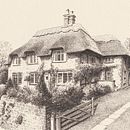 A Map of West Sussex Architecture. Traditional illustration, Fine Arts, Drawing, Artistic Drawing, and Architectural Illustration project by Ioana Pioaru - 09.05.2022